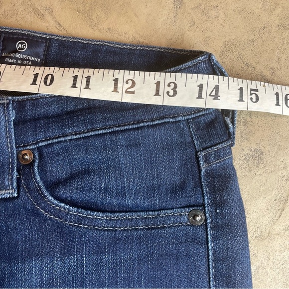 Adriano Goldschmied Low Rise Blue Jeans Womens Sz 26R The Ballad Slim Boot Cut - Picture 5 of 13